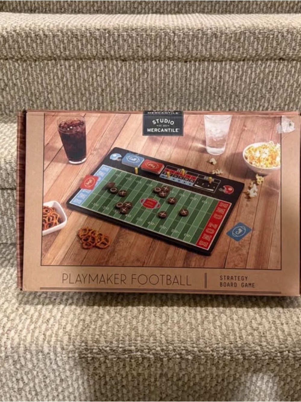 Studio Mercantile Playmaker Football Strategy Board Game - Green